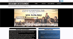 Desktop Screenshot of breakawayentertainment.org